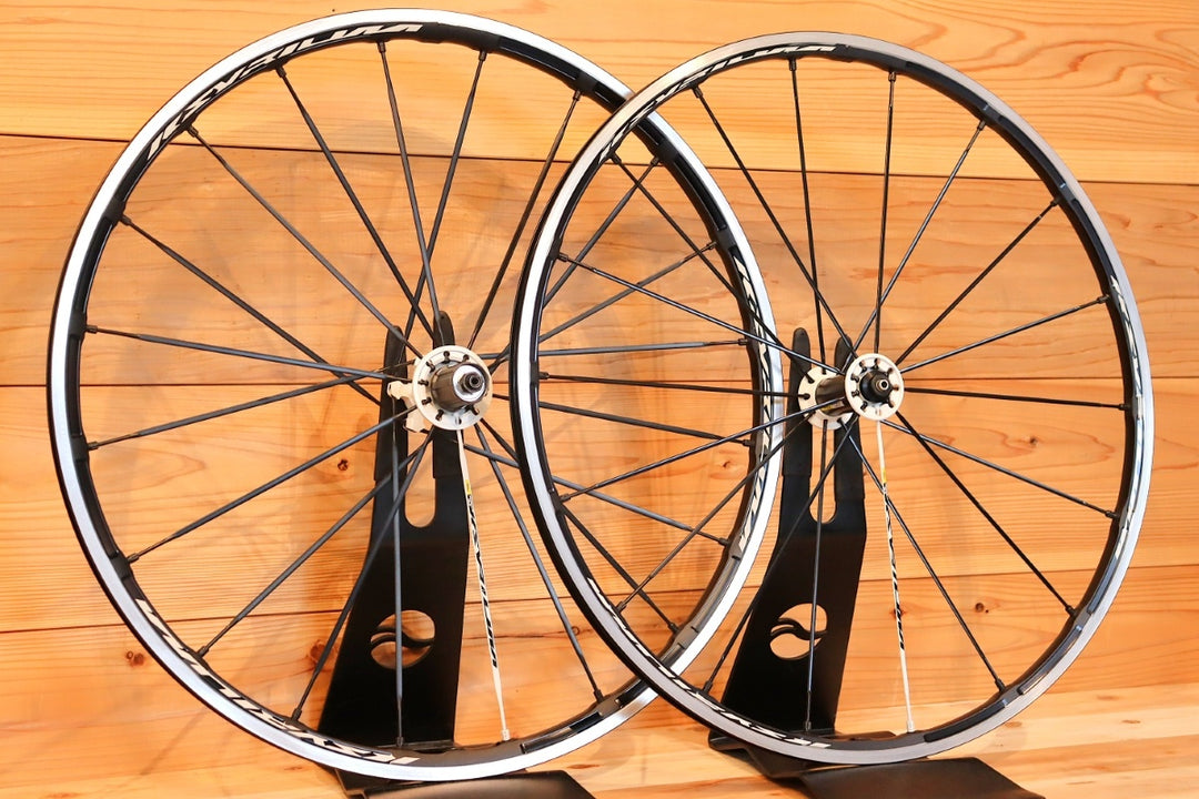 マヴィック MAVIC キシリウム KSYRIUM SLS アルミ クリンチャー ホイールセット シマノ12/11S ナローリム 15C 【千葉店】
