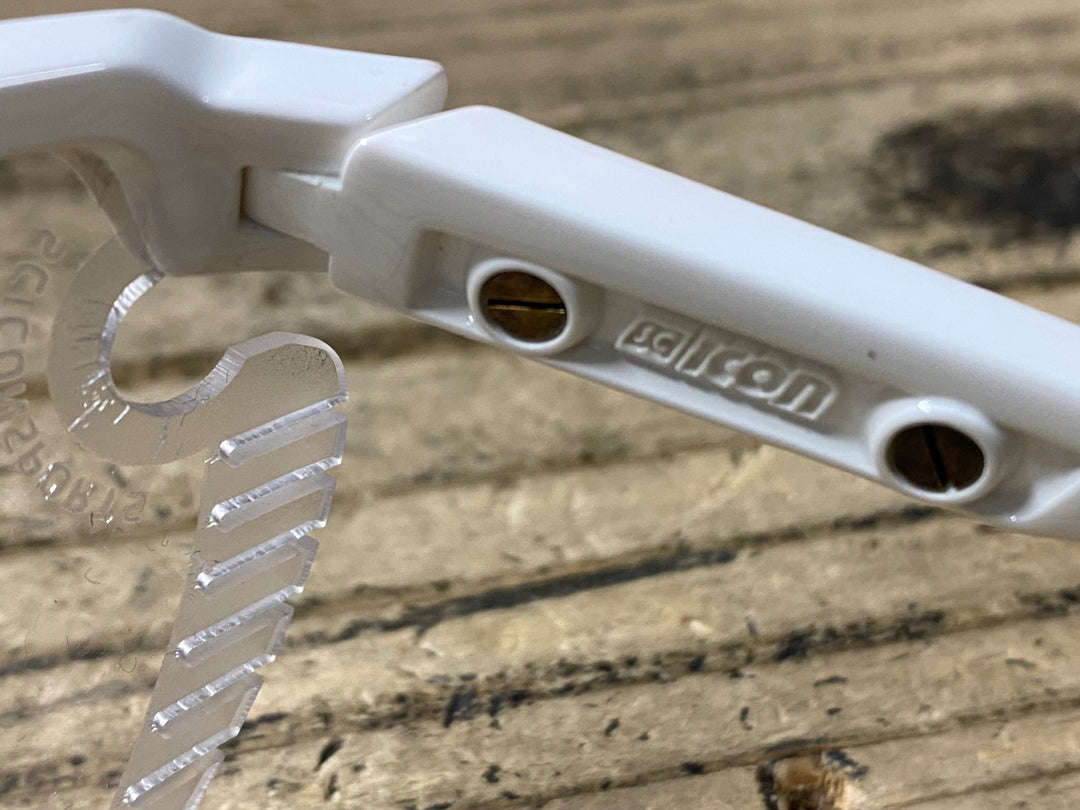KI536 シーコン SCICON AEROWING サングラス アイウェア 白 クリアレンズ