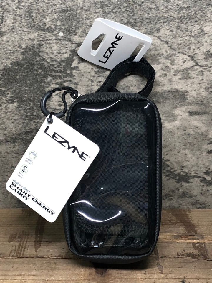 JF145 レザイン LEZYNE SMART ENERGY CADDY トップチューブバッグ 黒