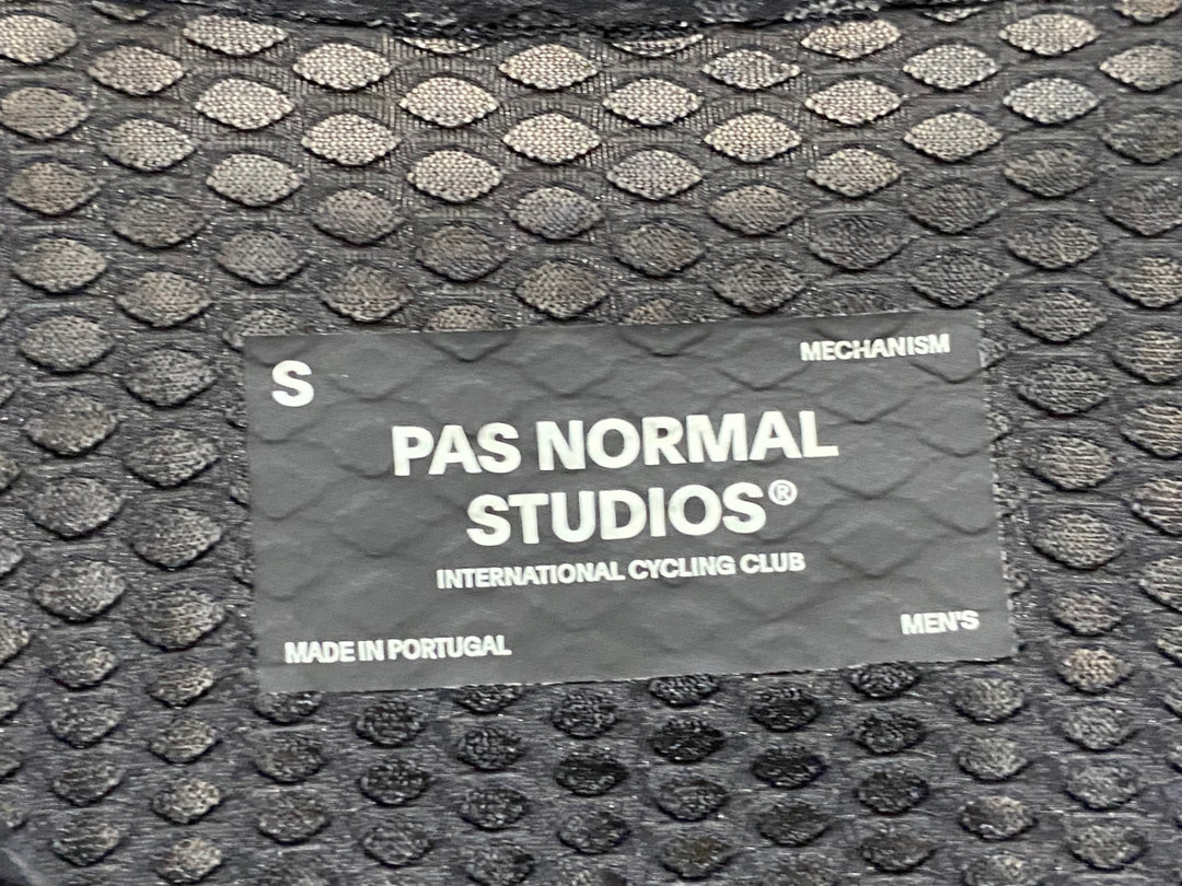 JP156 パスノーマルスタジオ PAS NORMAL STUDIOS メカニズム MECHANISM PRO ZIPLESS JERSEY 半袖 サイクルジャージ 黒 S