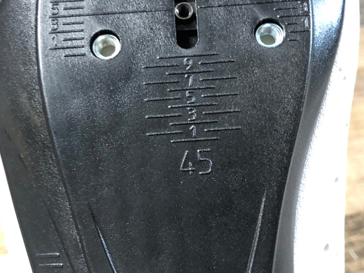 JQ951 シディ SIDI GENIUS 5 PRO ビンディングシューズ 3穴 白 EU45