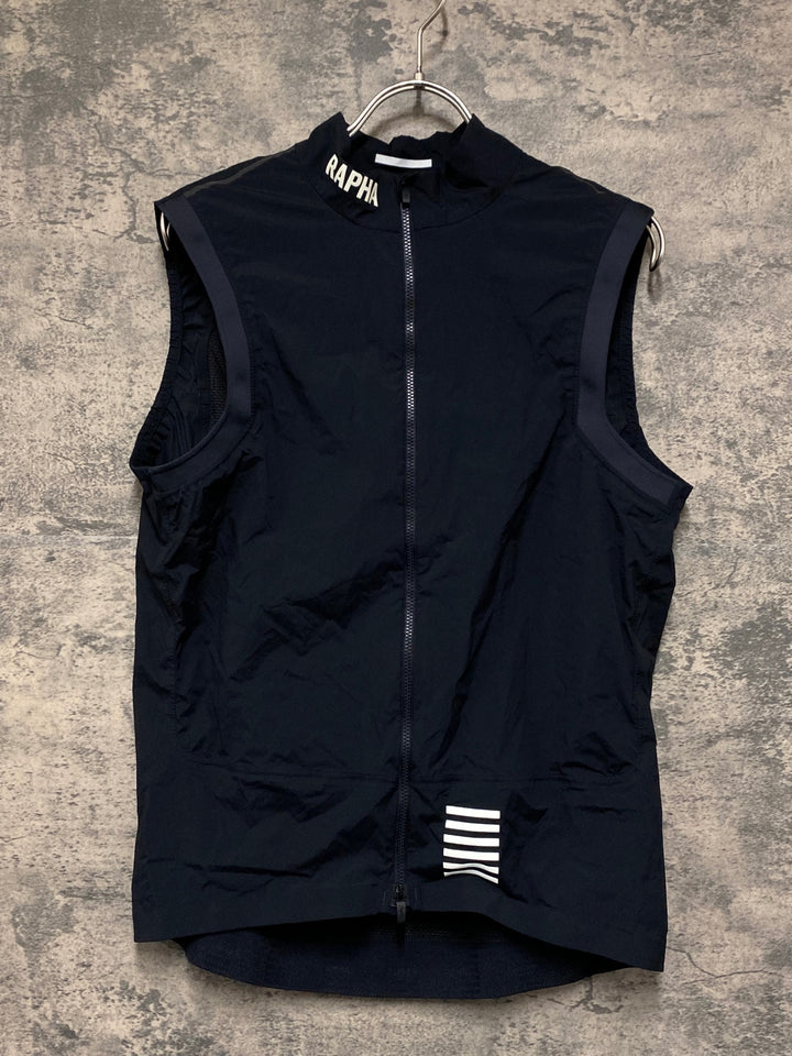 JV497 ラファ Rapha PRO TEAM LIGHTWEIGHT GILET ジレ サイクルベスト 黒 L