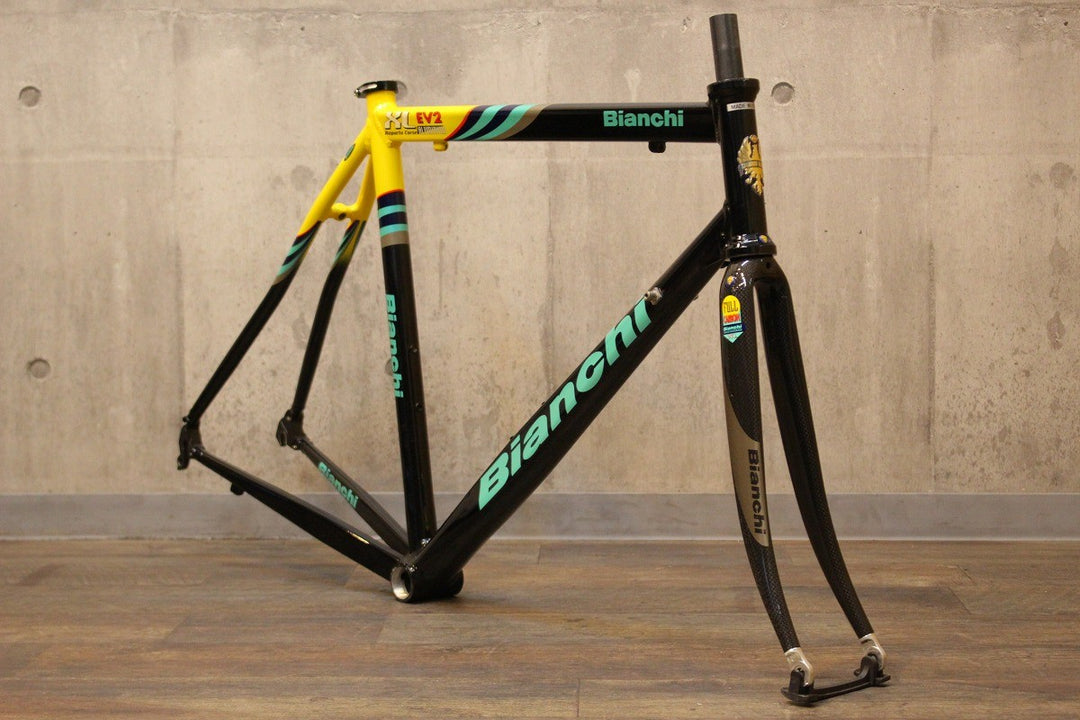 ビアンキ BIANCHI メガプロ MEGA PRO XL EV-2 2000頃 アルミ ロードバイク フレームセット【名古屋店】