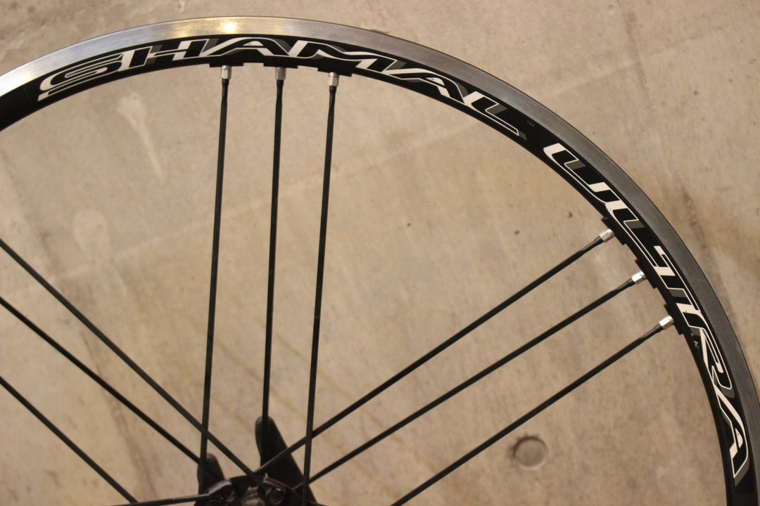 カンパニョーロ CAMPAGNOLO シャマルウルトラ SHAMAL ULTRA アルミ チューブレス ホイールセット シマノ 11/12S 17C【名古屋店】