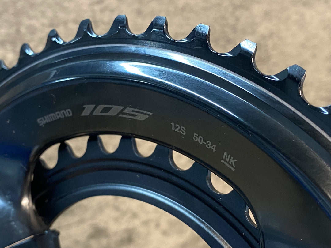 JC739 シマノ SHIMANO 105 FC-R7100 クランクセット 172.5mm 50/34T