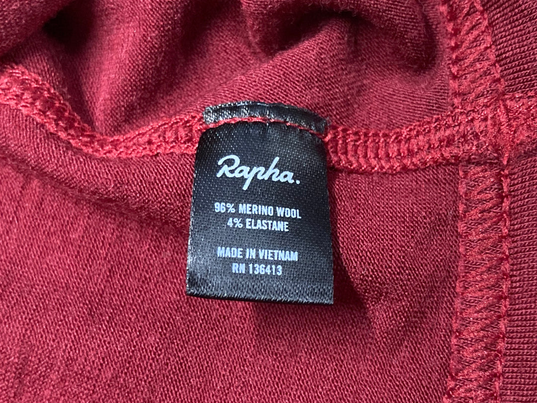 KP531 ラファ Rapha メリノウール ネックカバー 赤 F