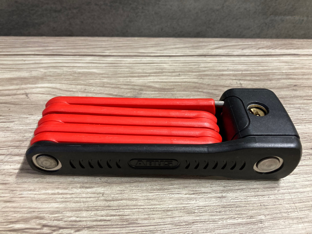 JR252 アブス ABUS BORDO LITE 6055 ブレードロック 赤