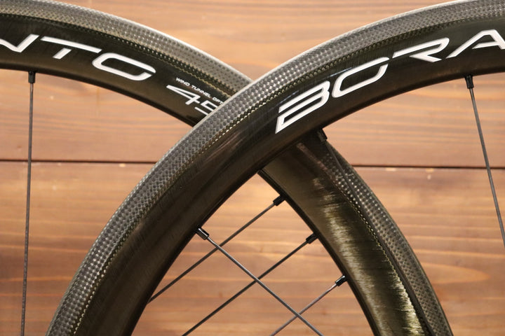 カンパニョーロ CAMPAGNOLO ボーラ BORA WTO 45 カーボン チューブレス ホイールセット カンパ11S/12S 【東京南麻布店】