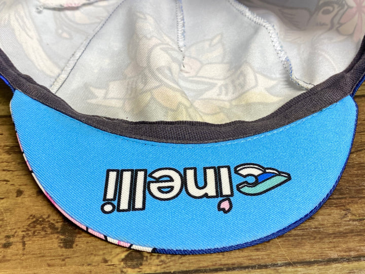 KI944 チネリ cinelli サイクルキャップ 青 フリーサイズ