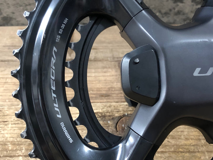 KM781 シマノ SHIMANO アルテグラ ULTEGRA FC-R8100-P クランクセット 170mm 52/36T 12S 動作確認済み