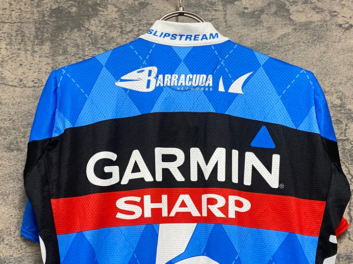 KB550 カステリ CASTELLI GARMIN 半袖 サイクルジャージ 青 M
