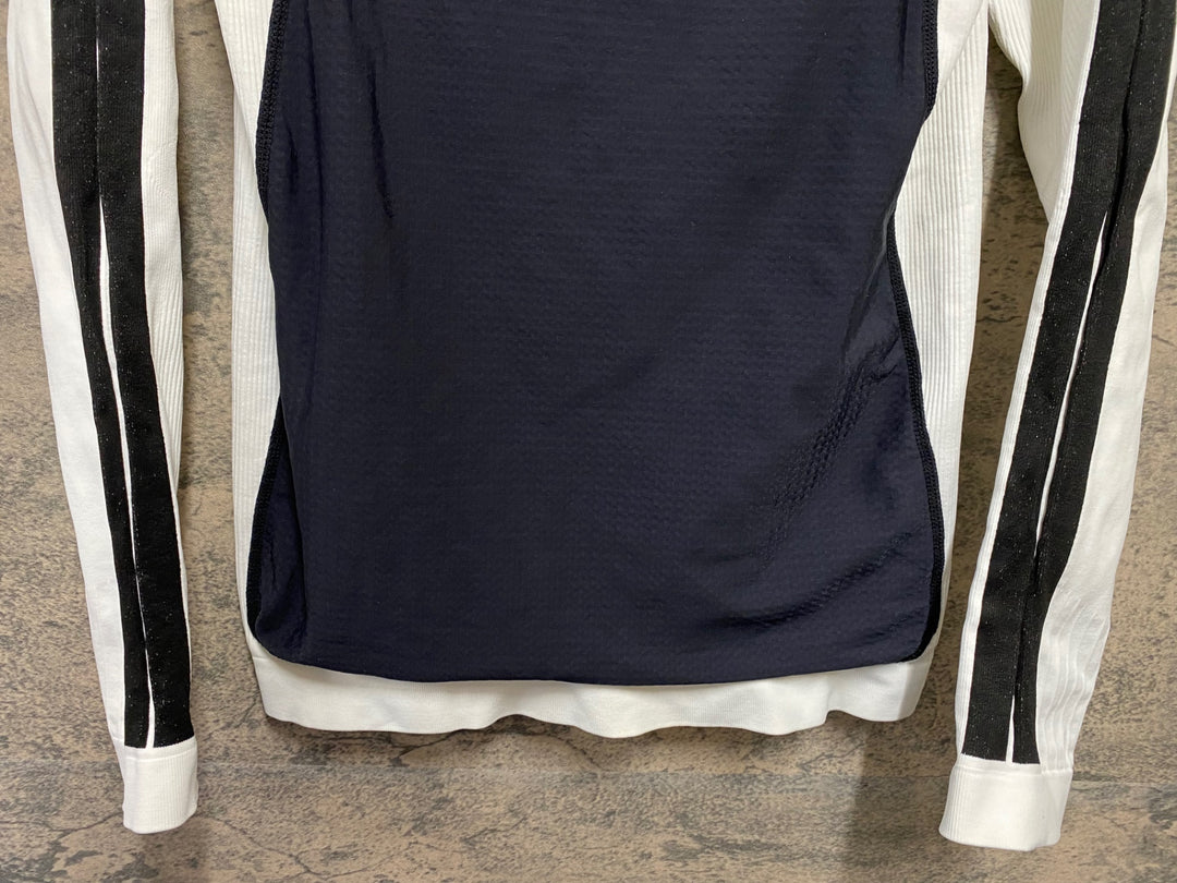 KC804 アソス assos LS skinFoil winter Plus 7/7 長袖 ベースレイヤー 黒 白 Ⅰ
