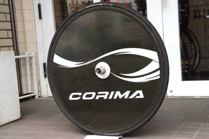 コリマ CORIMA ディスク DISC CN カーボン チューブラー リアホイール シマノ11S/12S ナローリム 22.6mm 【横浜店】