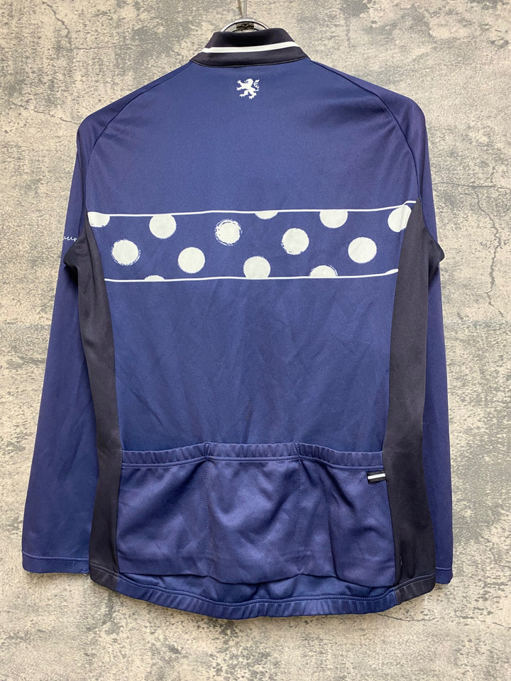 JM185 カペルミュール KAPELMUUR 長袖 サイクルジャージ 紺 黒 レディース 40