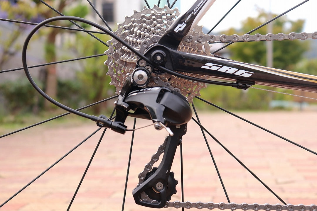 ルック LOOK 586 PROTEAM 2009年モデル Sサイズ シマノ 105 5800 11S カーボン ロードバイク 【芦屋店】