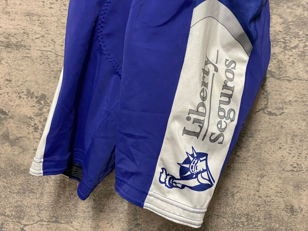 JR971 エチュンド ETXEONDO ビブショーツ 青 白 M