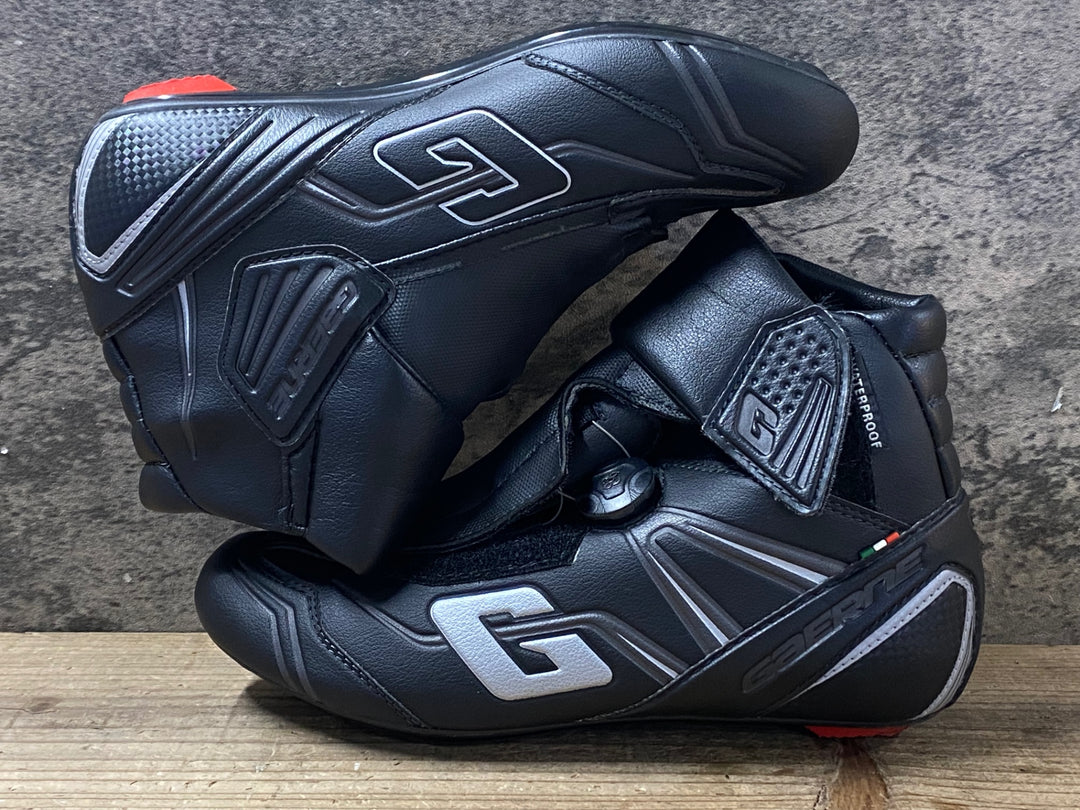 JS643 ガエルネ GAERNE STORM ROAD ビンディングシューズ 黒 EU40 SPD-SL