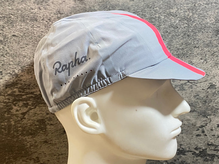 KD015 ラファ Rapha RCC PRO TEAM CAP サイクルキャップ グレー S-M ※スレ