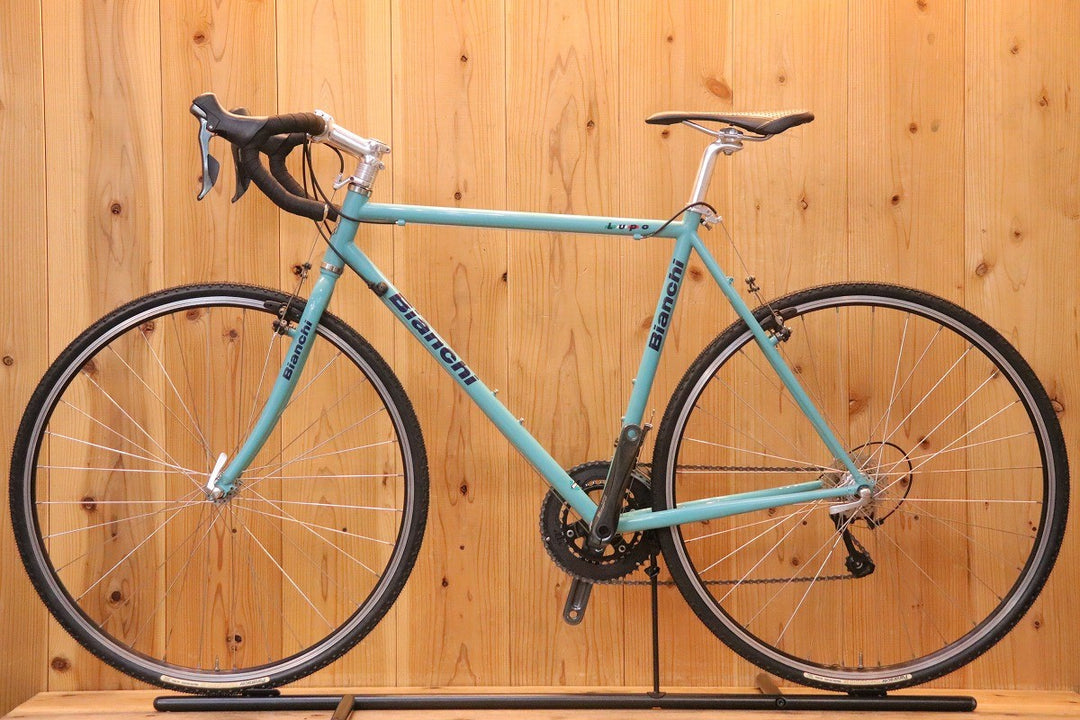 ビアンキ BIANCHI ルポ LUPO 2009年モデル 55サイズ シマノ ティアグラ 4700 MIX 10S クロモリ ツーリングバイク 【芦屋店】
