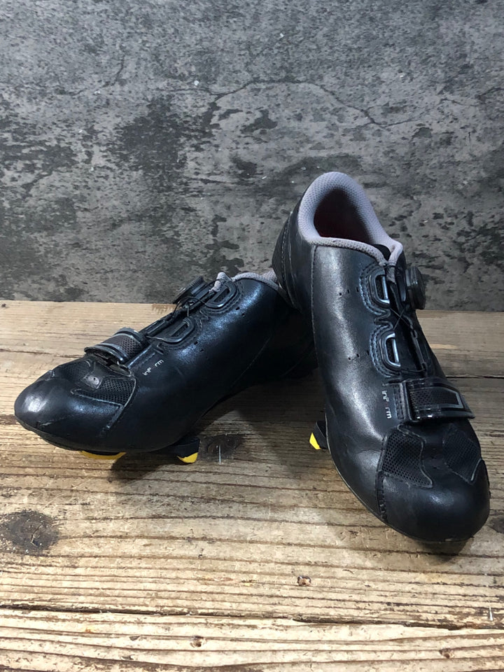 KC094 ボントレガー BONTRAGER Specter Road shoe ビンディングシューズ SPD 黒 EU42 シマノクリート付き