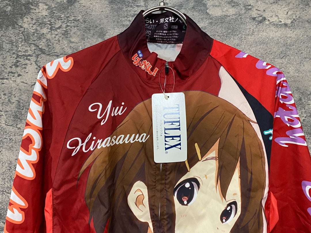 KD859 モノクローバー MONOCLOVER 長袖 ウィンドブレーカー バーガンディ S けいおん！平沢唯 Birthday ver.