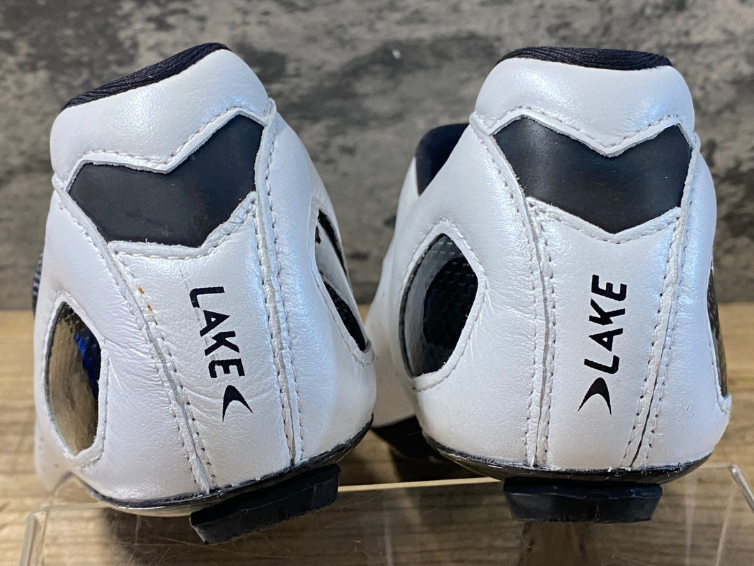 KB487 レイク LAKE CX332 ビンディングシューズ 白 EU41.5 3穴