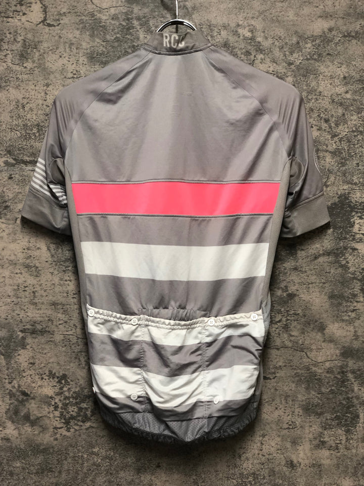 JZ496 ラファ RAPHA PRO TEAM JERSEY 半袖 サイクルジャージ S RCC グレー
