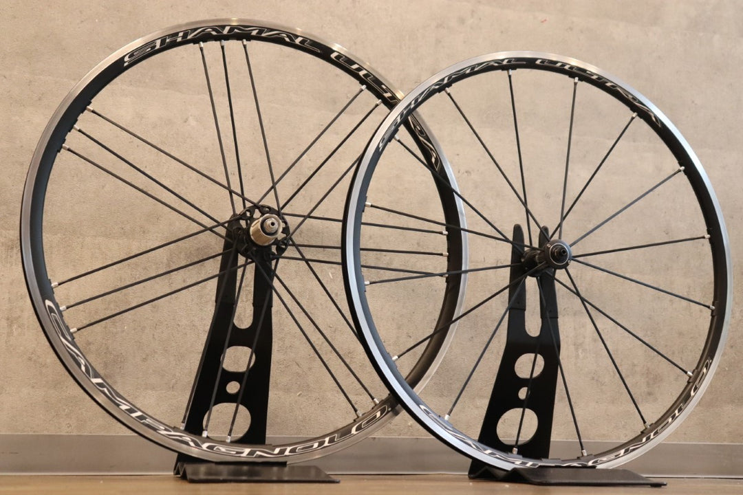 カンパニョーロ Campagnolo シャマルウルトラ SHAMAL ULTRA アルミ クリンチャー ホイールセット シマノ12S/11S 17C 【さいたま浦和店】