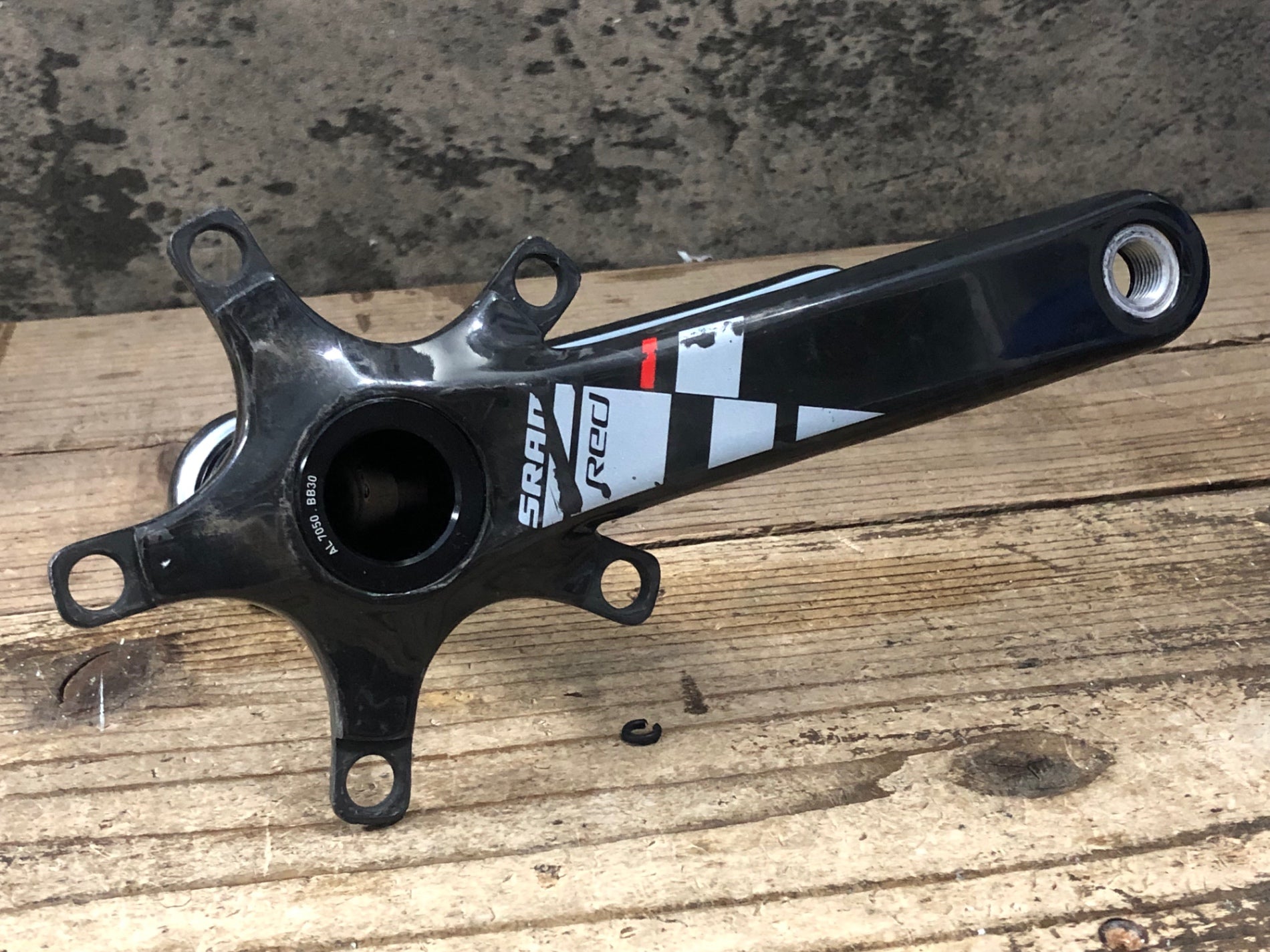 JV406 スラム SRAM レッド Red クランクアーム 170mm 5H PCD110 BB30