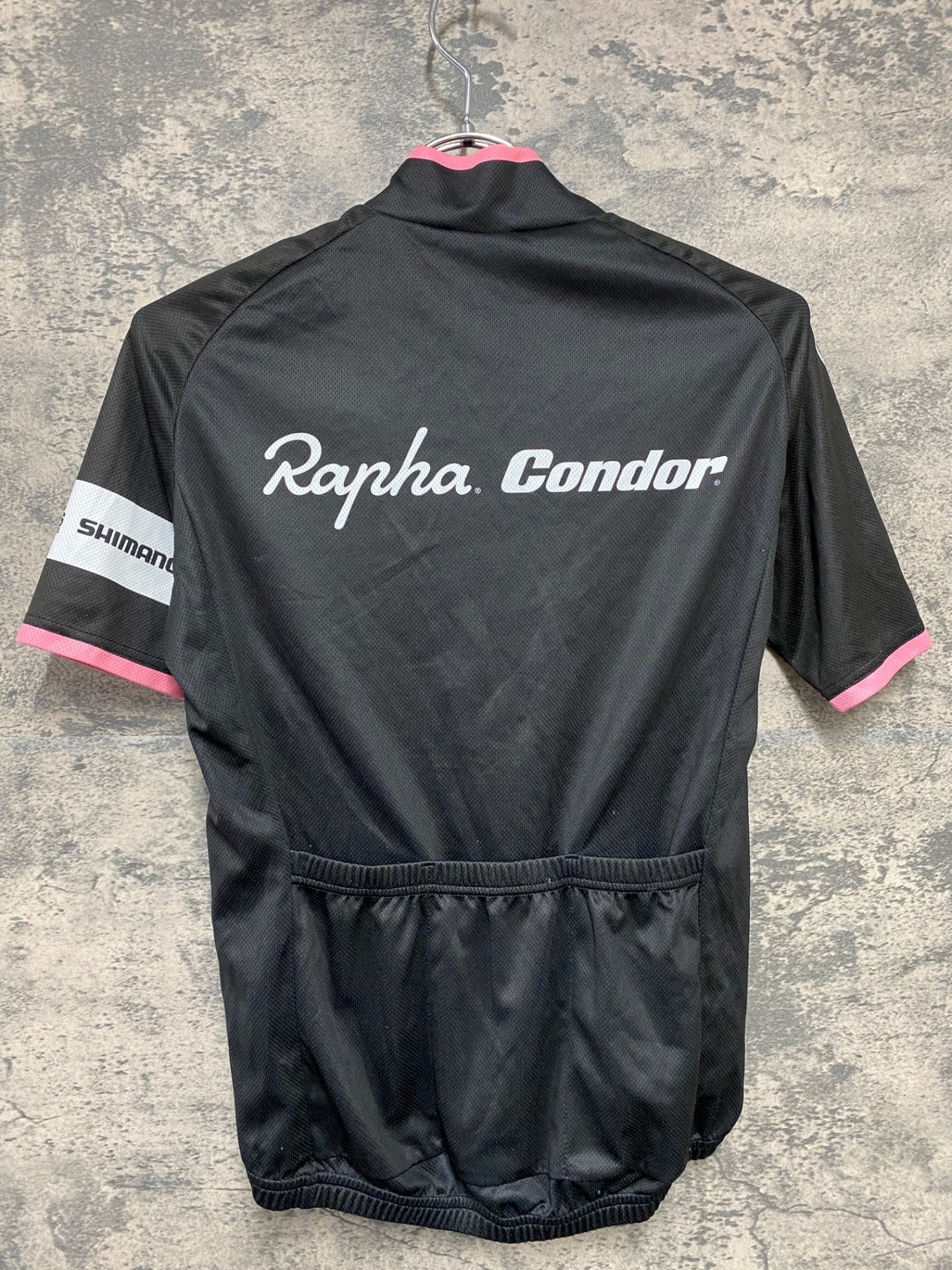 KD529 ラファ Rapha Condor 半袖 サイクルジャージ 黒 XS