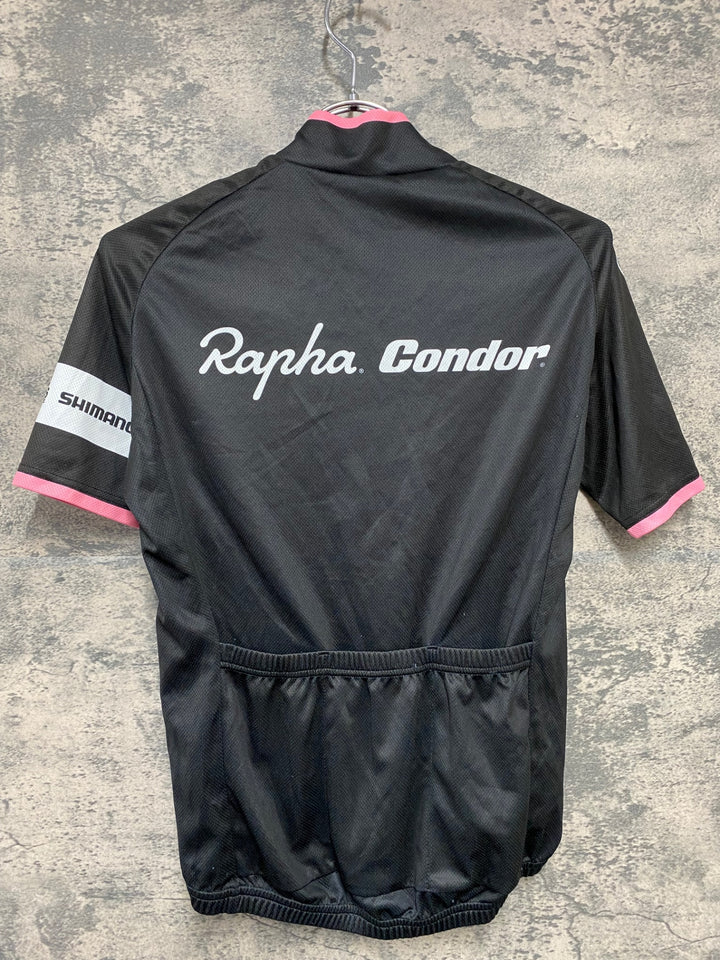 KD529 ラファ Rapha Condor 半袖 サイクルジャージ 黒 XS