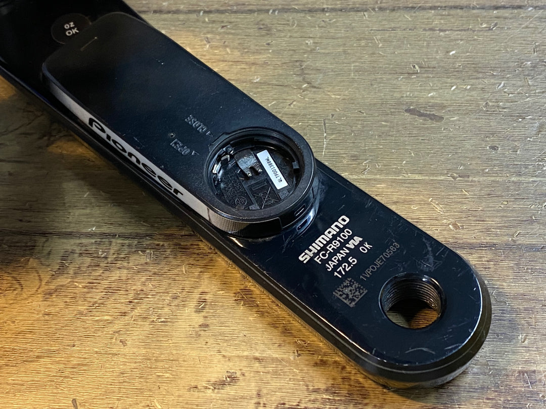 HA811 パイオニア Pioneer SGY-PM930H シマノ SHIMANO DURA-ACE FC-R9100 クランクセット 両側計測 172.5mm 11S 52-39T