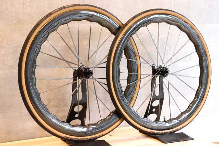 エリートホイールズ ELITEWHEELS ドライブ ヘリックス DRIVE HELIX 57D CS カーボン チューブレス ホイールセット シマノ 11S/12S 【さいたま浦和店】