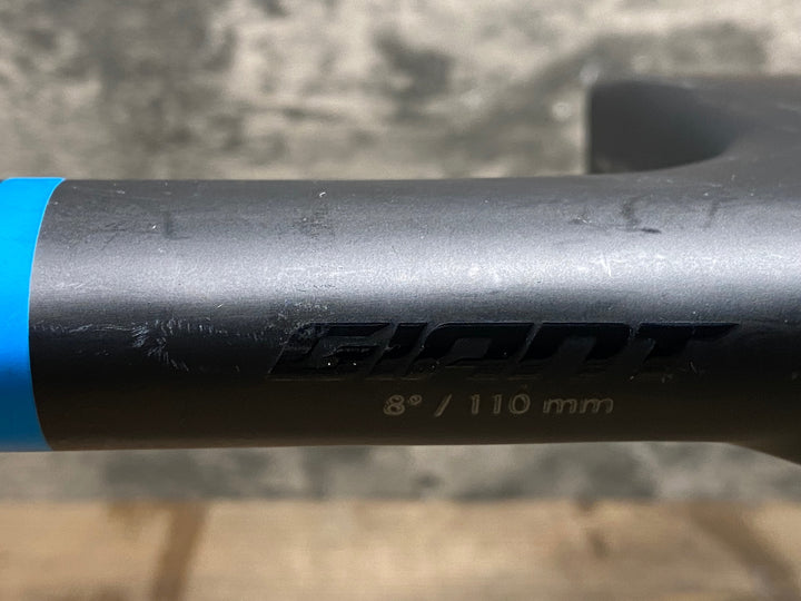 JN688 ジャイアント GIANT CONTACT SLR カーボン ステム一体型ハンドル OD2 Φ31.8 110mm 8° ブラケットC-C400mm