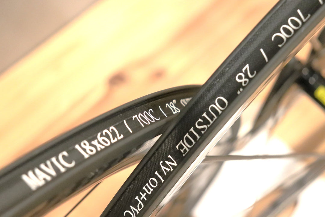 マヴィック MAVIC コスミック COSMIC SLR アルミ カーボン クリンチャー ホイールセット シマノ11S/12S ナローリム 13C 【仙台店】