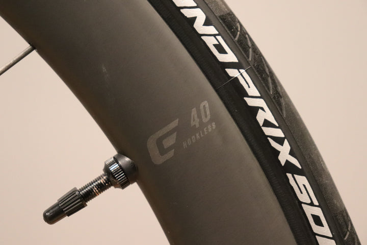 カデックス CADEX マックス MAX 40 DISC カーボン ディスク チューブレスレディ ホイールセット シマノ11S/12S フックレス 【芦屋店】
