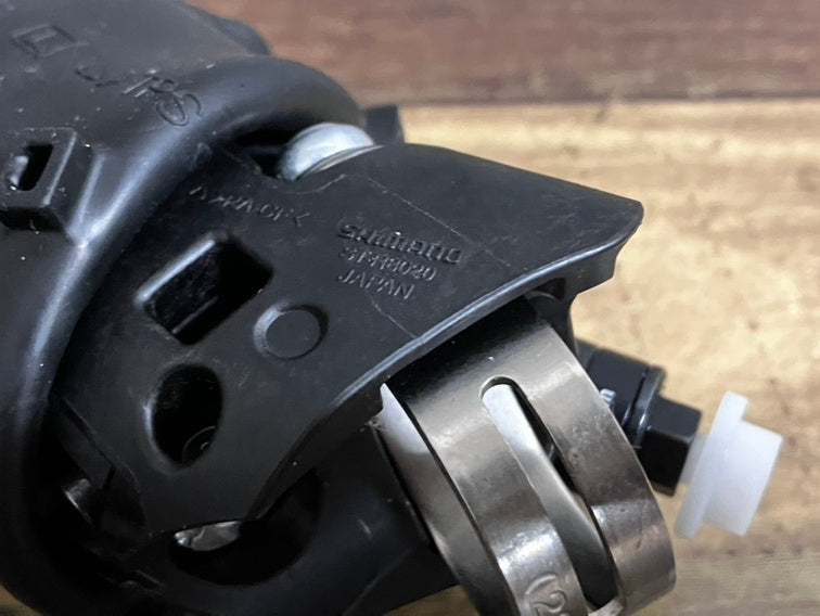 JW247 シマノ SHIMANO アルテグラ ULTEGRA ST-R8020 左 STIレバー 前期 油圧 ※固定クラックの為ジャンク