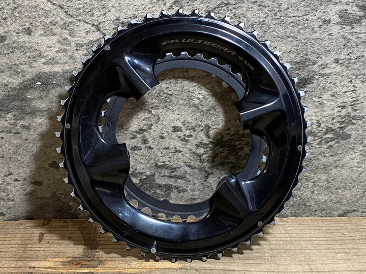 KK461 シマノ SHIMANO アルテグラ ULTEGRA FC-R8100 チェーンリング セット 50/34T ※摩耗大のためジャンク