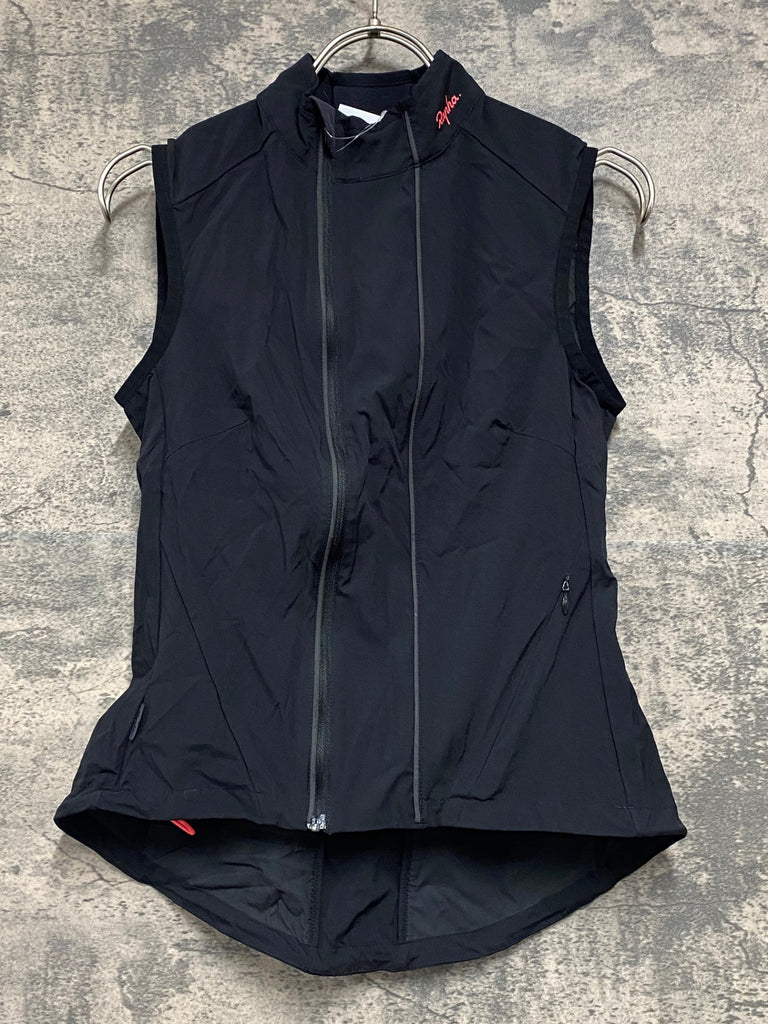 JX633 ラファ Rapha CLASSIC ジレ サイクルベスト 黒 レディーズ XS