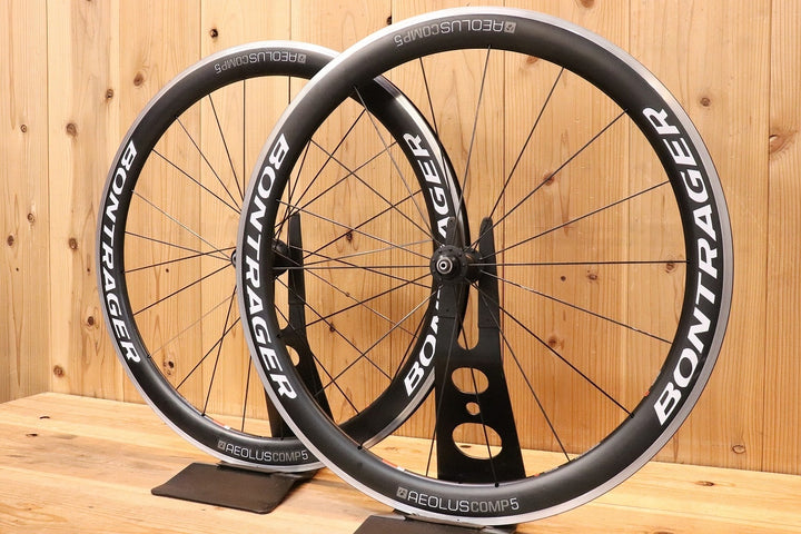 ボントレガー BONTRAGER アイオロス AEOLUS COMP 5 アルミ カーボン チューブレスレディ ホイールセット シマノ 11S/12S 【芦屋店】