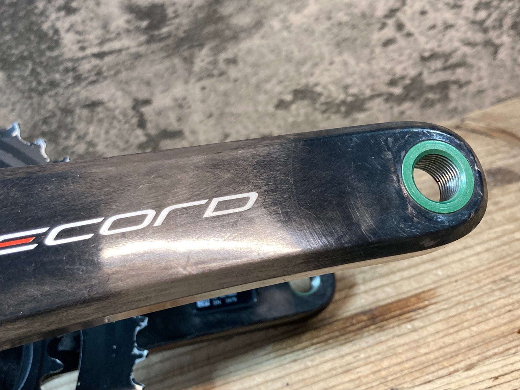 JH775 カンパニョーロ CAMPAGNOLO レコード RECORD クランクセット 12S