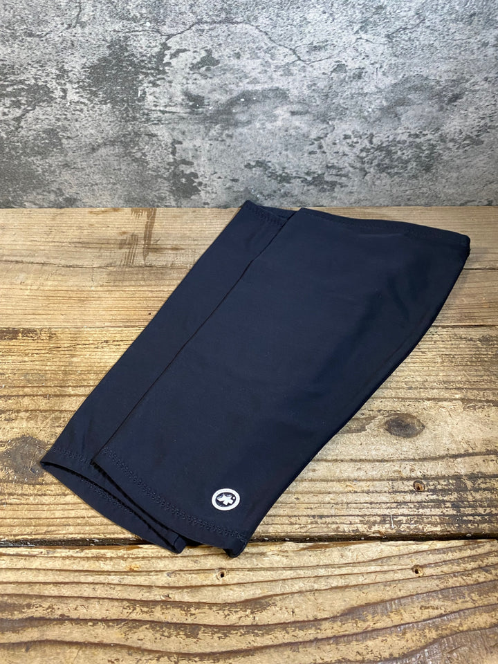 KG665 アソス assos KNEE WARMERS ニーウォーマー 黒 1 裏起毛