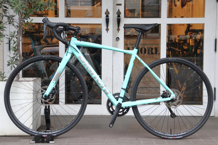 ビアンキ Bianchi ヴィア ニローネ ディスク Via Nirone7 DISC 2023モデル 53サイズ シマノ ソラ R3000 MIX 9S アルミ ロードバイク 【横浜店】