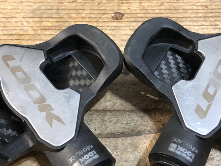 KG734 ルック LOOK ケオ KEO BLADE CARBON 16 ビンディングペダル クロモリシャフト