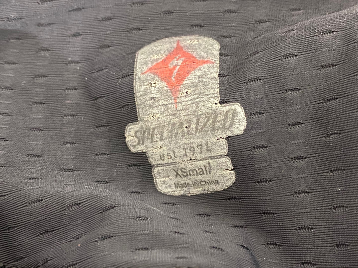 KL536 スペシャライズド SPECIALIZED 裏起毛 レーサータイツ 黒 XS パッド無し ※タグカット