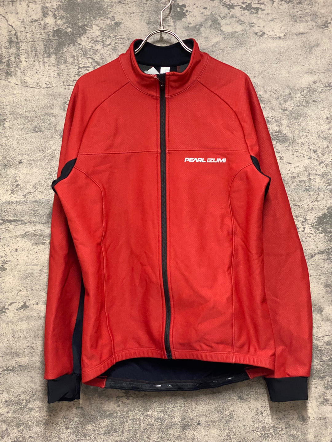 KA080 パールイズミ PEARL iZUMi 長袖 サイクルジャケット 赤 XL 裏起毛
