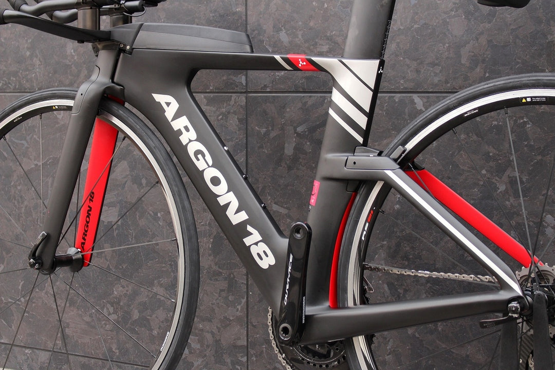 アルゴン18 ARGON18 E-119 TRI+ 2019モデル XSサイズ シマノ デュラエース R9150 Di2 11S カーボン TT トライアスロンバイク 【福岡店】