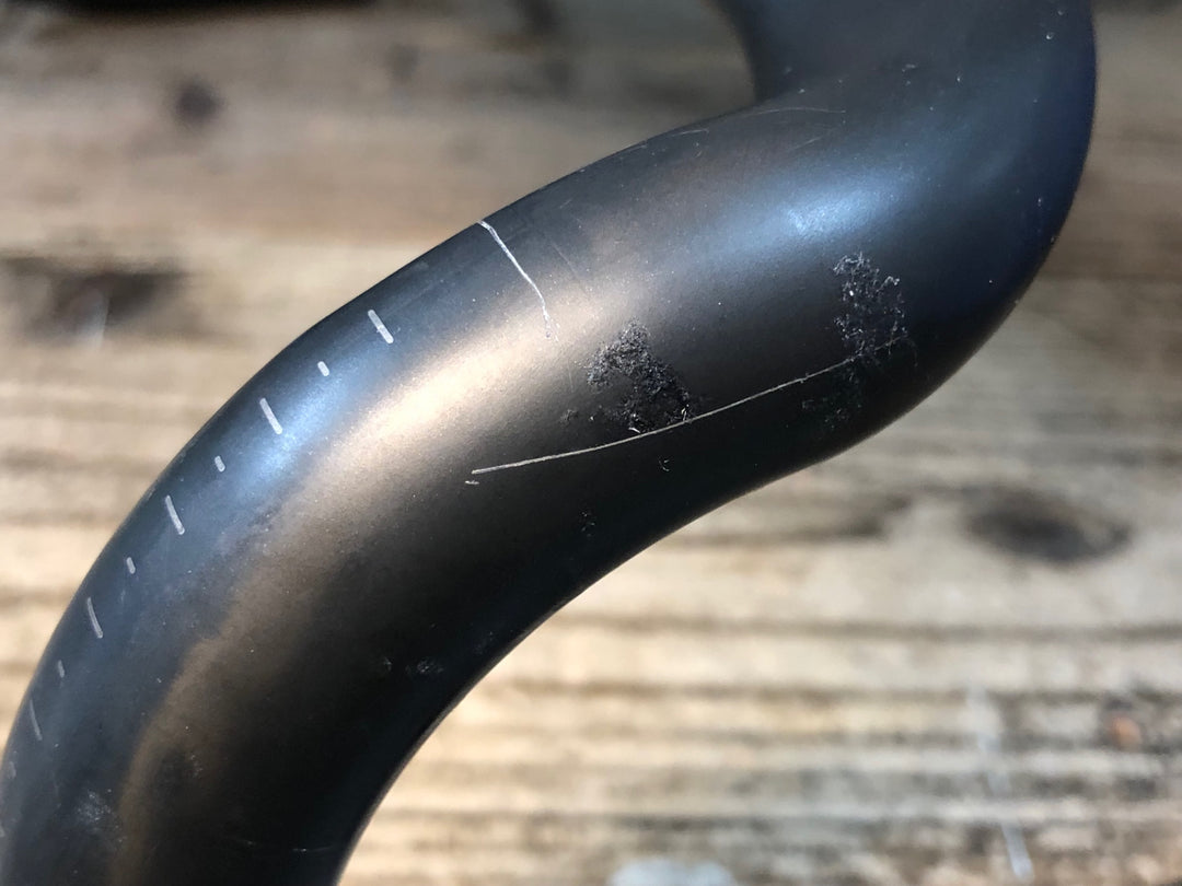 JT486 ボントレガー BONTRAGER AEOLUS RSL カーボン ドロップハンドル ※クラック、削れのためジャンク