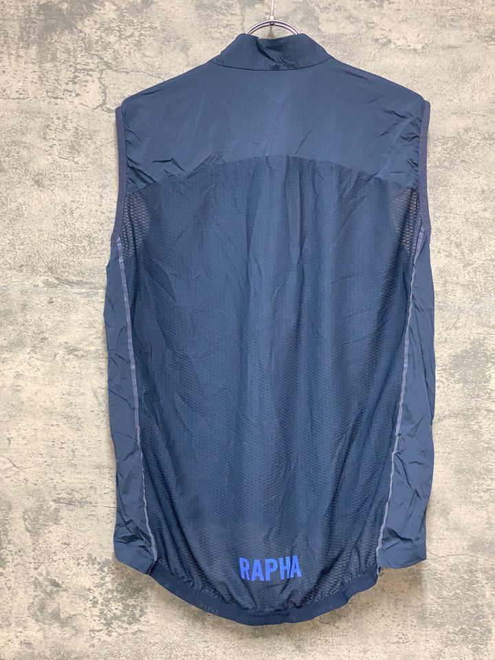 JZ862 ラファ Rapha PRO TEAM LIGHTWEIGHT GILET ジレ サイクルベスト 黒 XL