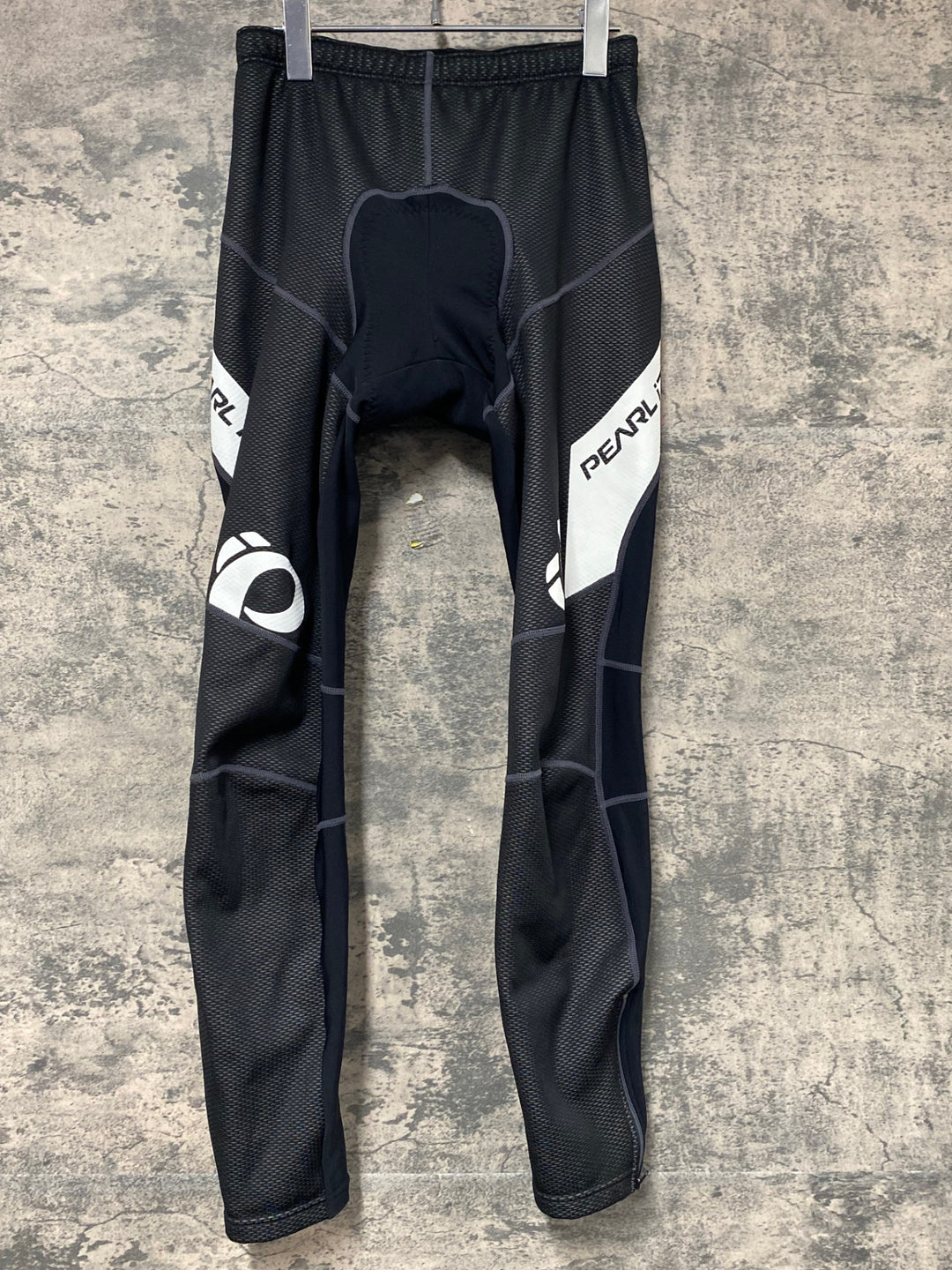 KG987 パールイズミ PEARL iZUMi レーサータイツ 黒 白 L 裏起毛 WINDBREAK
